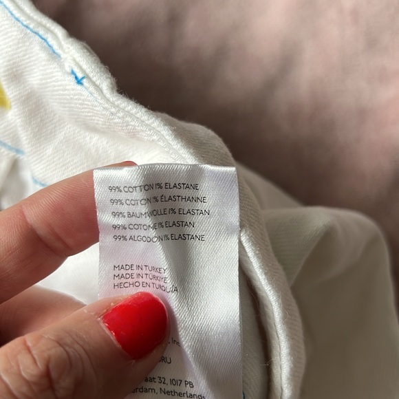 Anthropologie Maeve the Colette white shorts - Picture 5 of 11